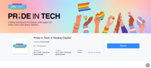 Pride in Tech Hackathon 2025 by Godrej Capital promoting inclusive technology and social impact
