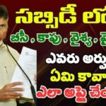 AP Subsidy Loan 2025 – Apply Online, Eligibility & ₹5 Lakh Loan Details. Teluguways.com