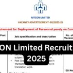 NITCON Jobs 2025 Notification Delhi jobs for 10th and 12th pass candidates – Data Entry Operator & MTS notification details in Telugu.