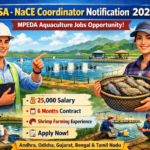 NaCSA NaCE Coordinator Notification 2025 – MPEDA Aquaculture Jobs for Shrimp Farming Professionals